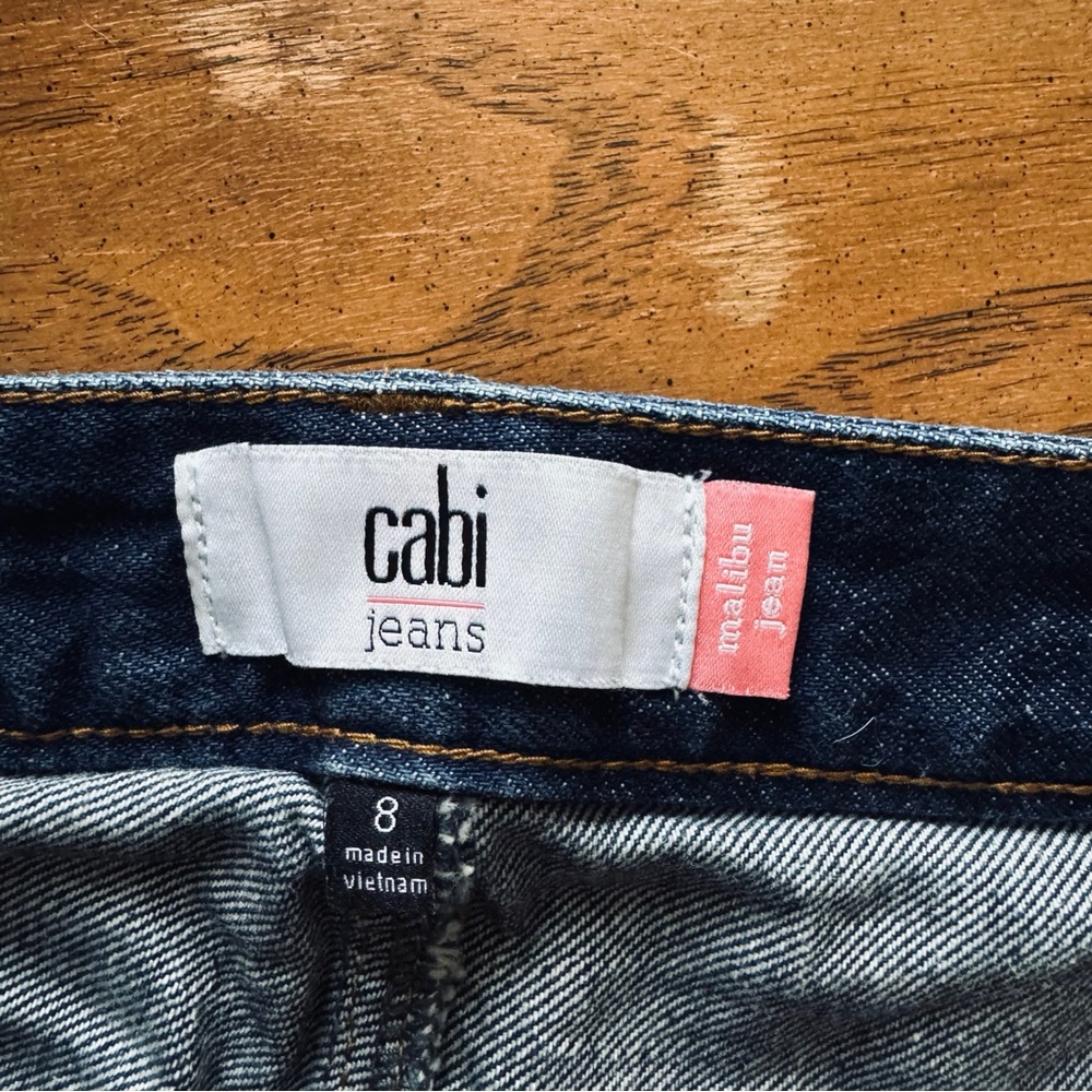 Cabi Malibu Style 4522 Relaxed Jean Womens Size 8 - Picture 4 of 4